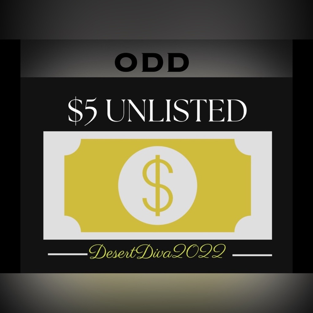 $5 (Odd #) UNLISTED ITEMS for LIVE! Show